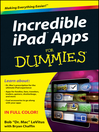 Incredible iPad Apps For Dummies (eBook)